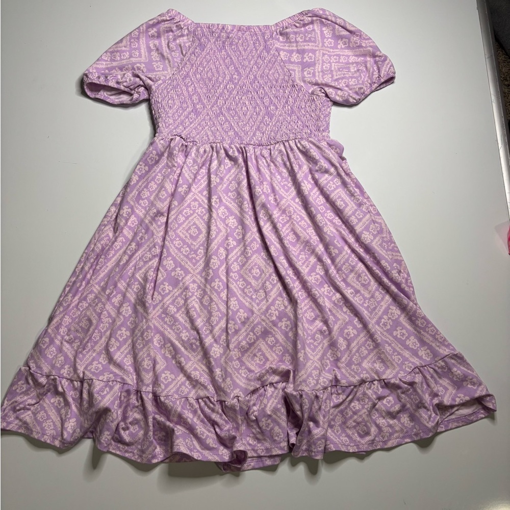 Falls Creek Summer Purple Kids Dress